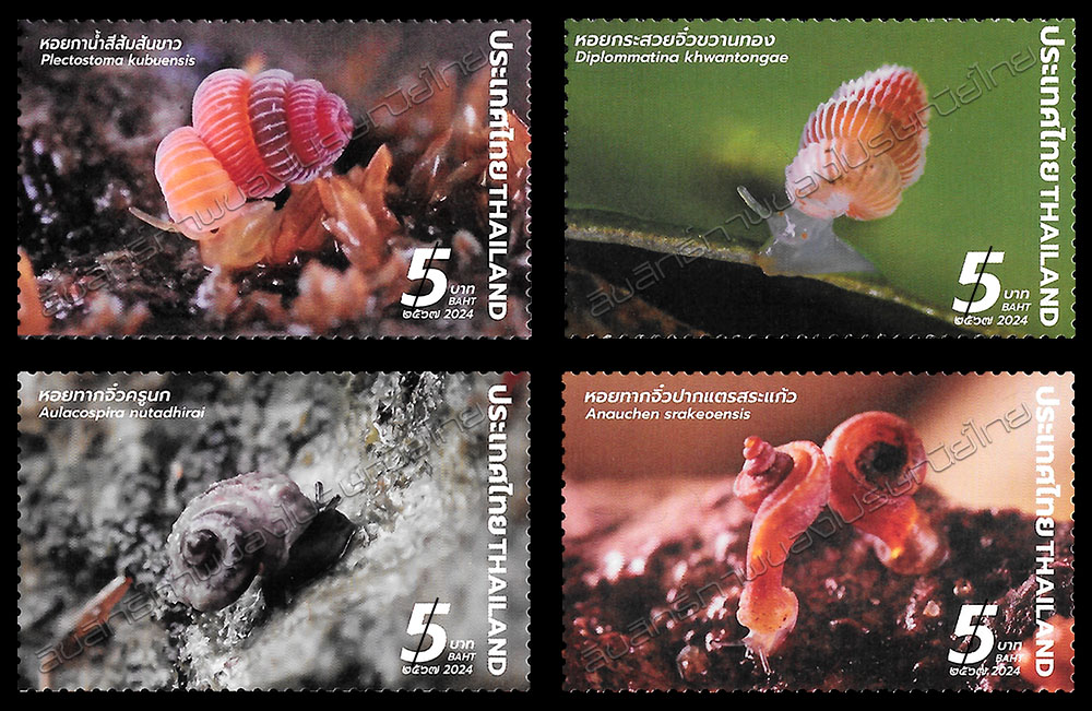 Smallest Cave Snail Postage Stamps